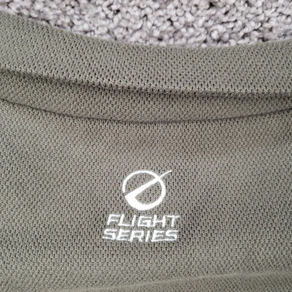 The North Face Flight Series Mens‎ Large Olive Green 1/4 Zip Pullover A579 L